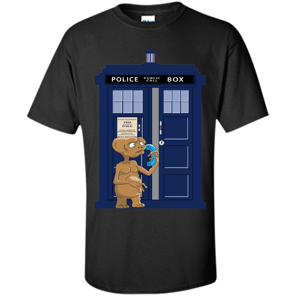 E.T. Phone Home-Cartoon graphic T-Shirt