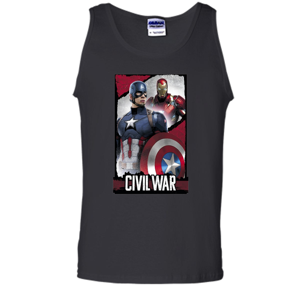 Captain America Civil War Line Graphic T-Shirt
