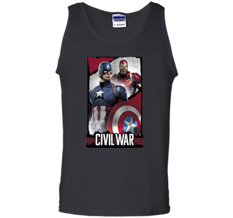 Captain America Civil War Line Graphic T-Shirt