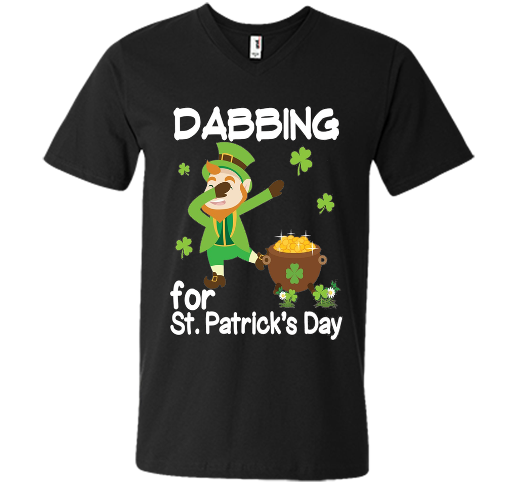 Leprechaun Dab Dabbing for St Patrick Day Pot of Gold Tshirt
