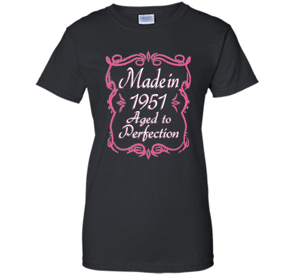 65th Birthday Gift Made In 1951 Aged To Perfection Pink