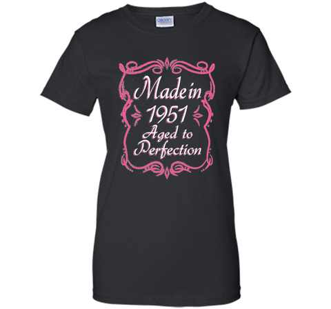 65th Birthday Gift Made In 1951 Aged To Perfection Pink