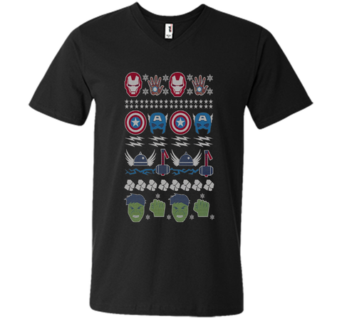 Avenger Winter Ugly Christmas Sweater Graphic T-Shirt