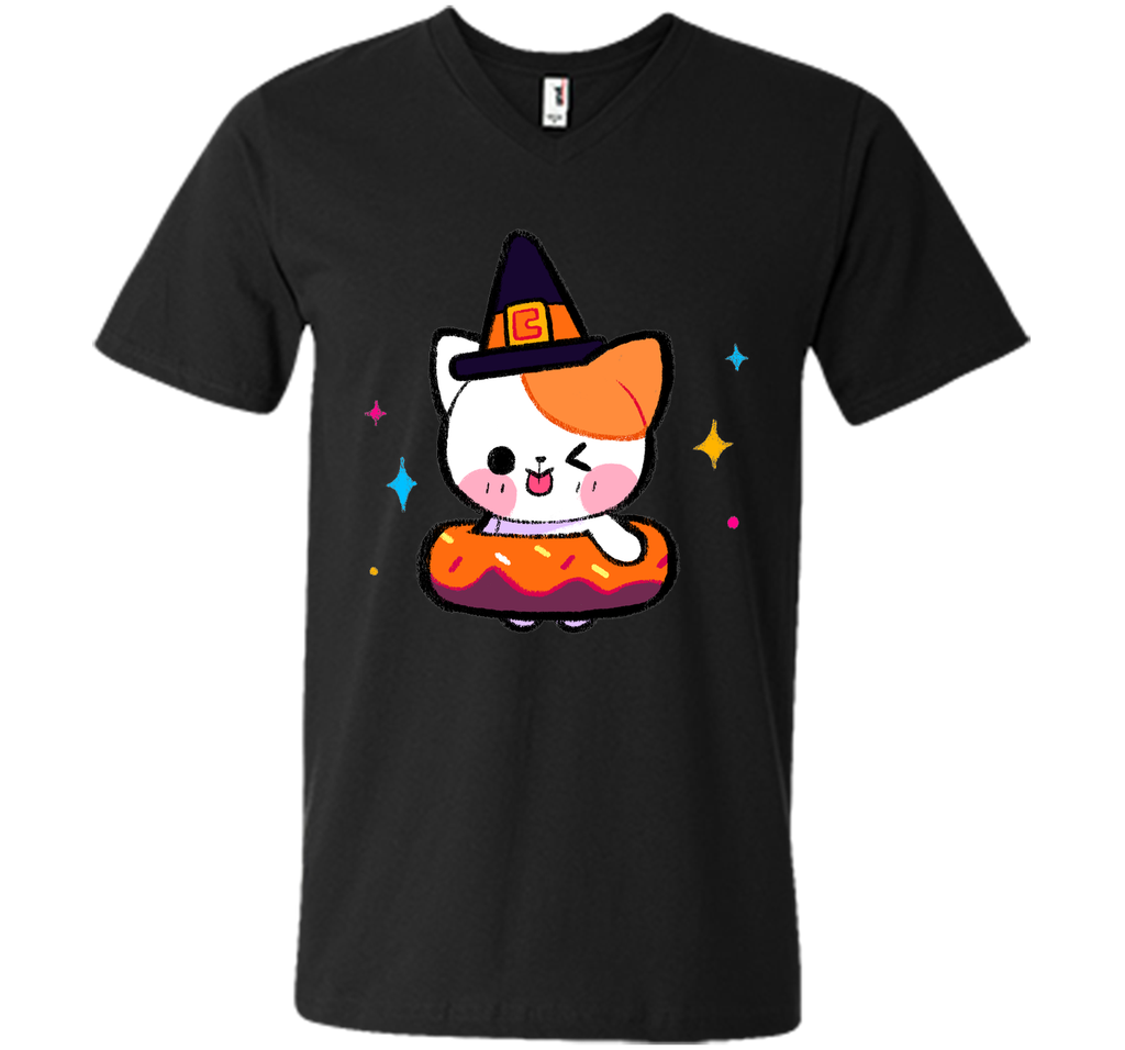 Donut Cat Witch T-Shirt