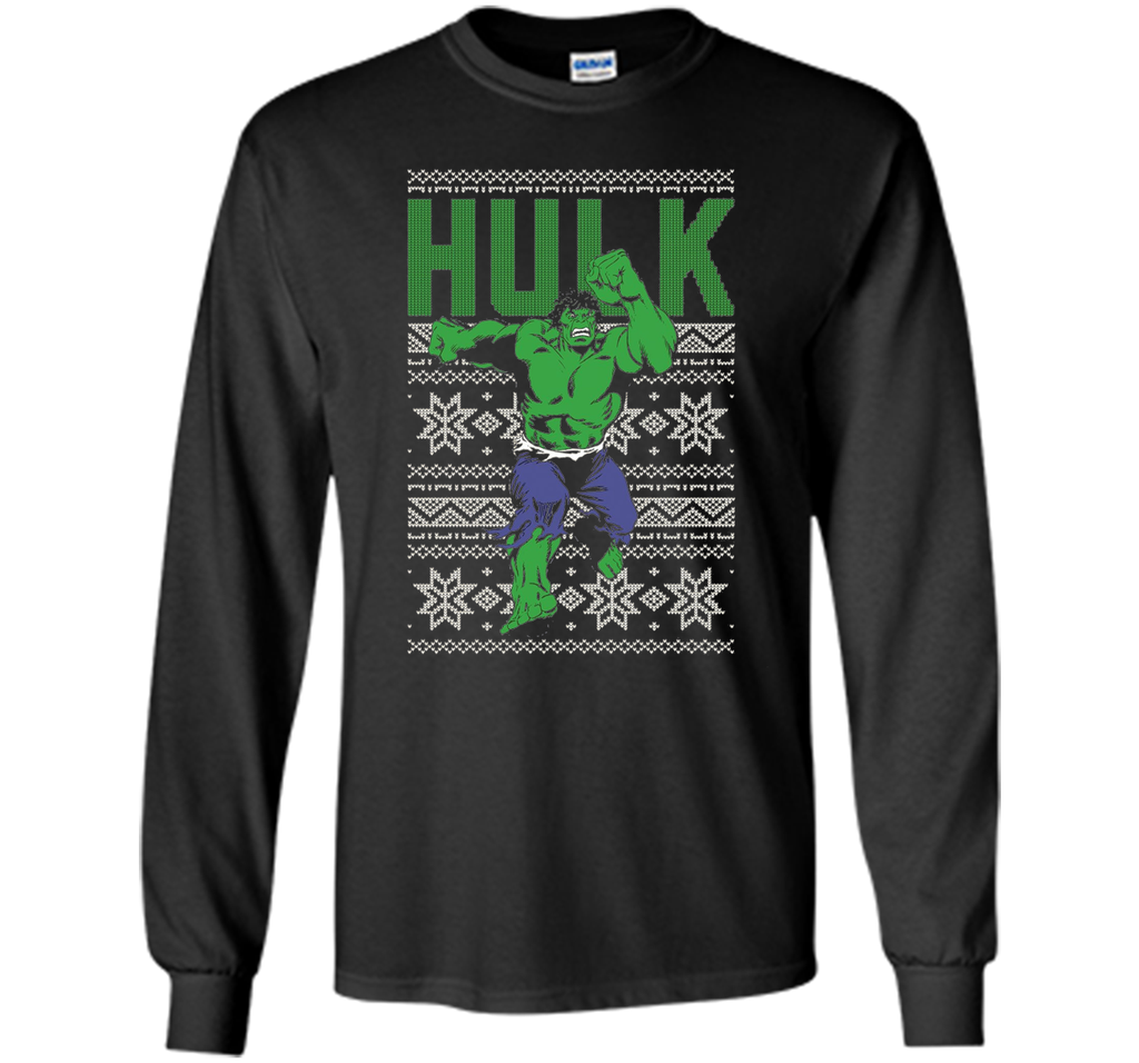 Hulk Ugly Christmas Sweater Graphic T-Shirt