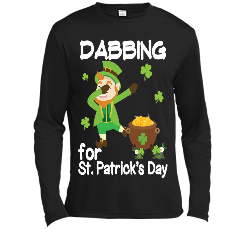 Leprechaun Dab Dabbing for St Patrick Day Pot of Gold Tshirt