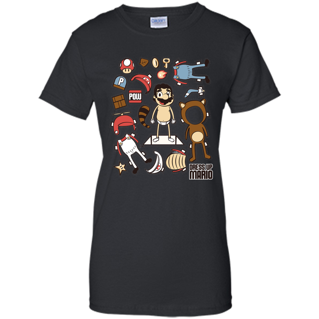 Dress up Mario - Cartoon graphic T-Shirt