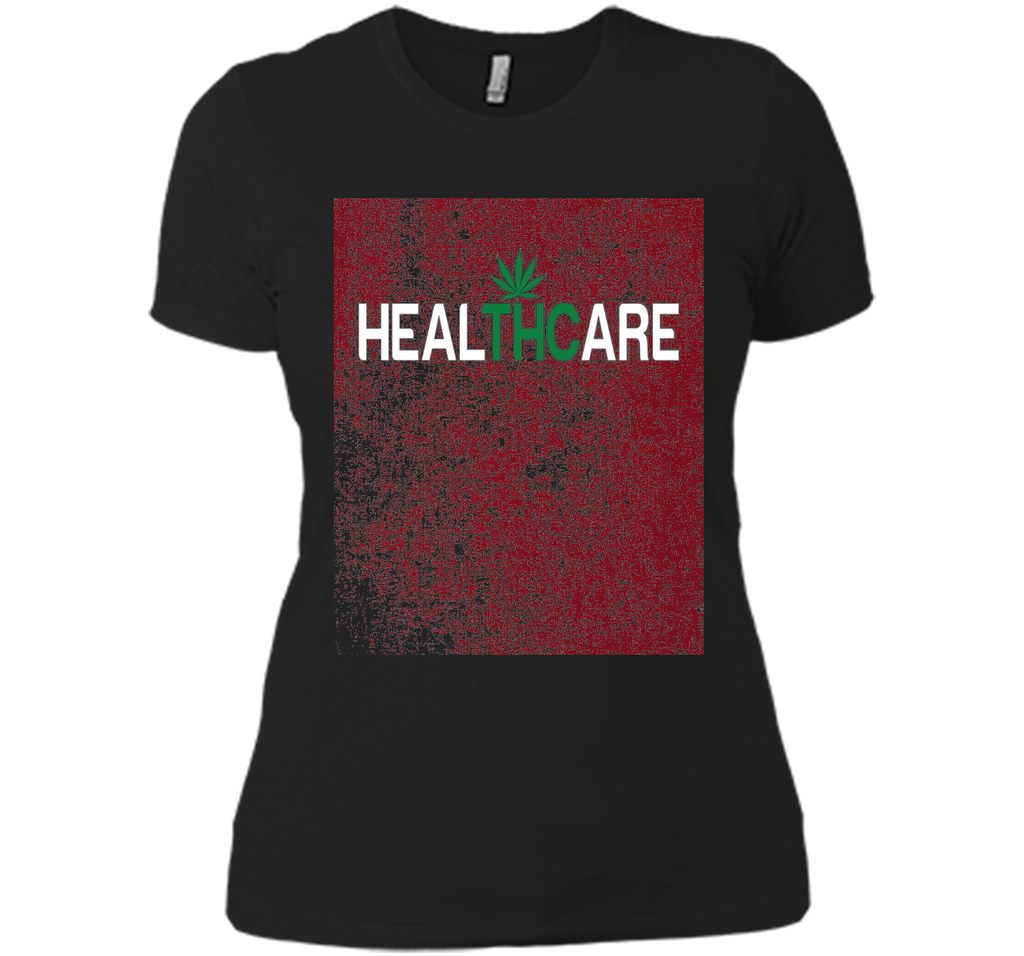 Medical Marijuana HealTHCare Fitted T-Shirt - THC - Colors