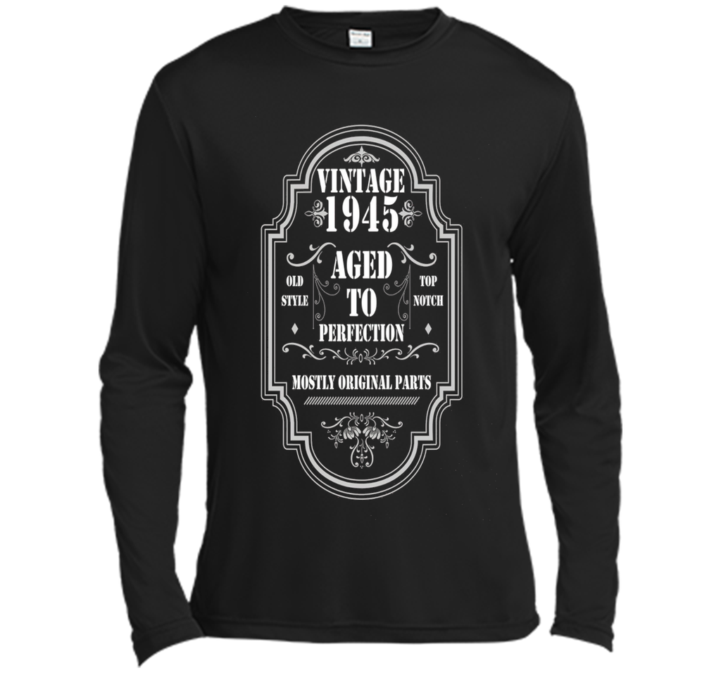 Vintage 1945 T-Shirt. Birthday Gifts For Women/Men