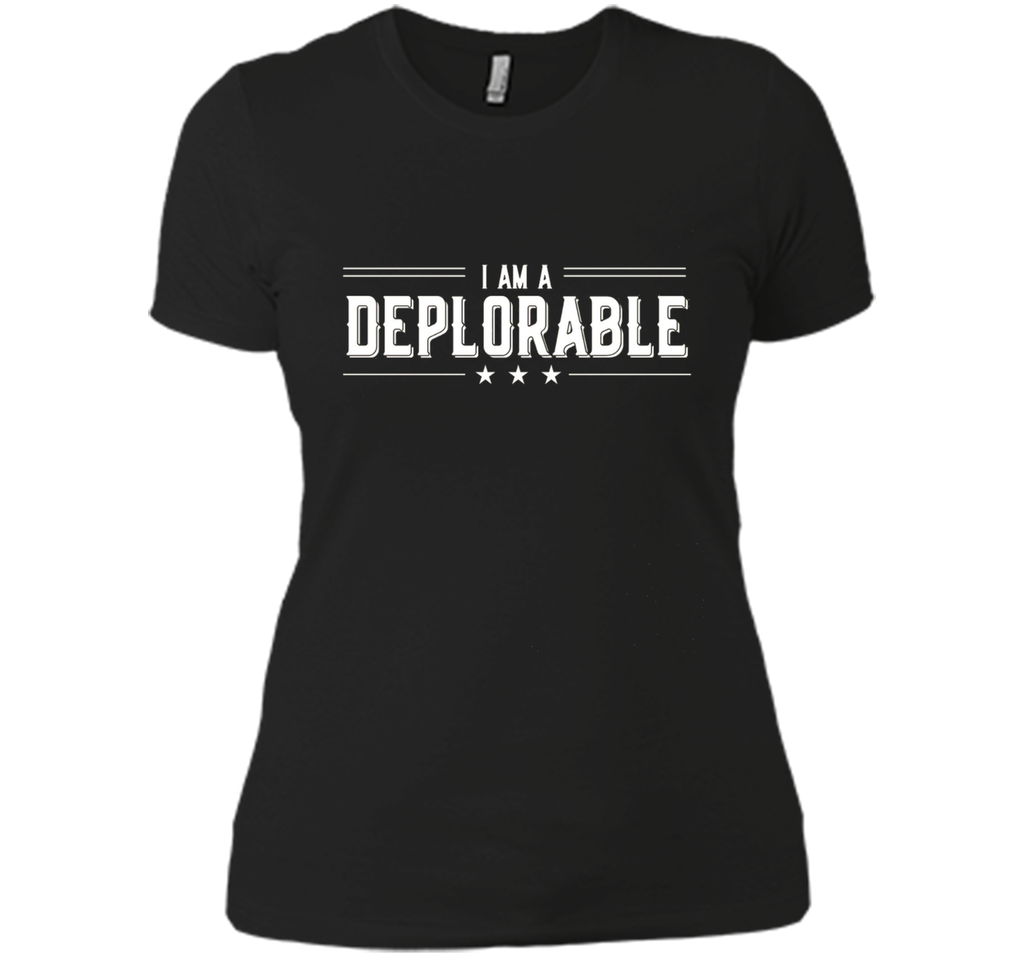 Official Trump I Am a Deplorable T-Shirt