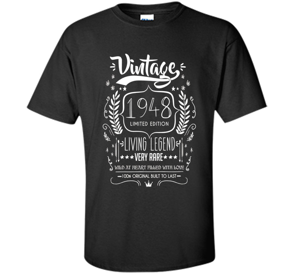 Vintage 1948 68th Birthday 68 Years Old Gift Idea Tee Shirt