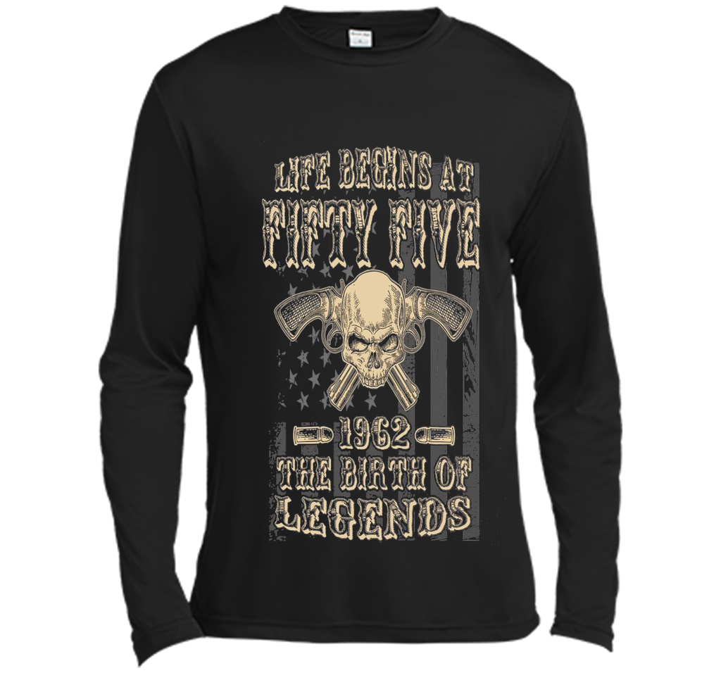 Life Begins At Fifty Five 1962 The Birth Of Legends shirt