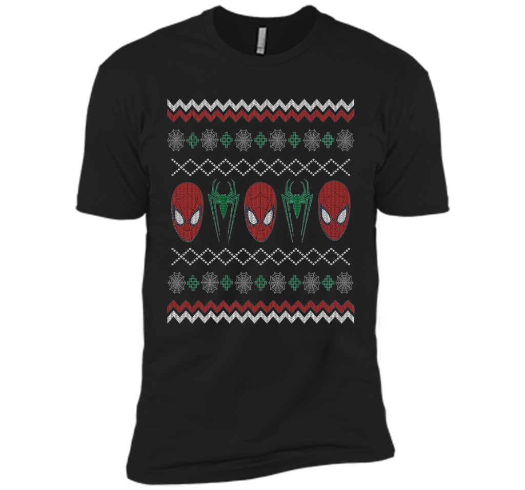 Spider-Man Ugly Christmas Sweater Graphic T-Shirt