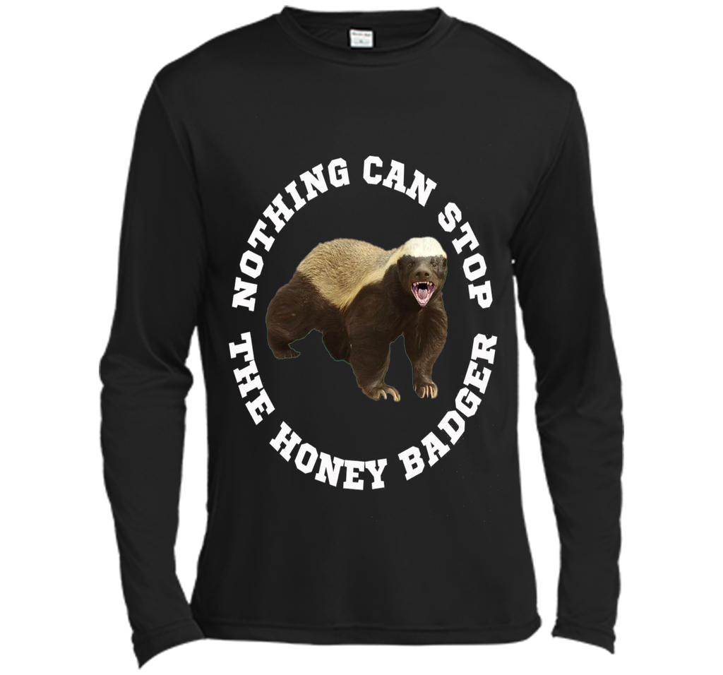 Funny Honey Badger T-shirt Crazy Nasty Badger Fun Tee