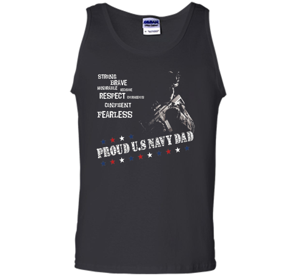 Mens Proud US Navy Dad Shirt, Pride Memorial Day T-Shirt