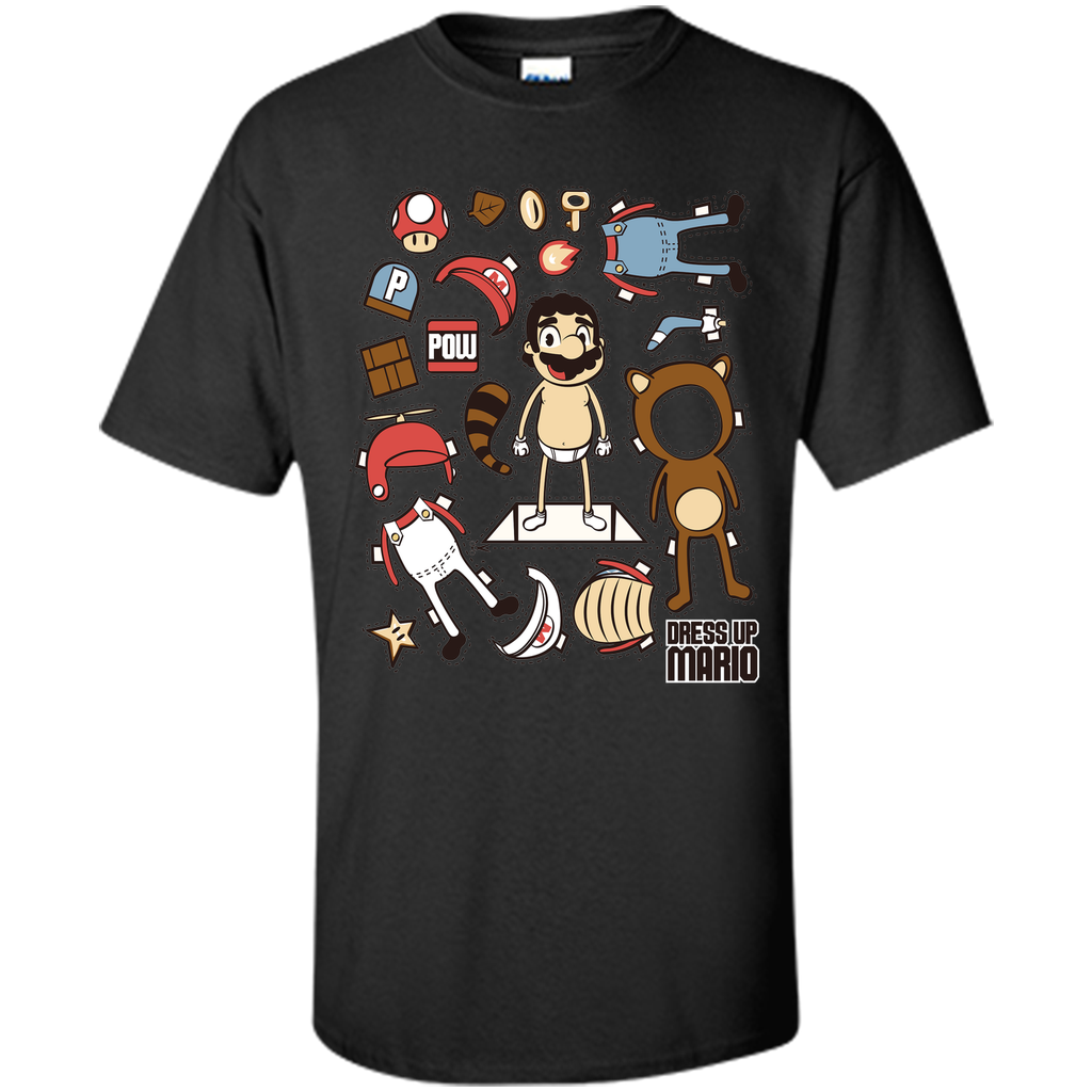 Dress up Mario - Cartoon graphic T-Shirt