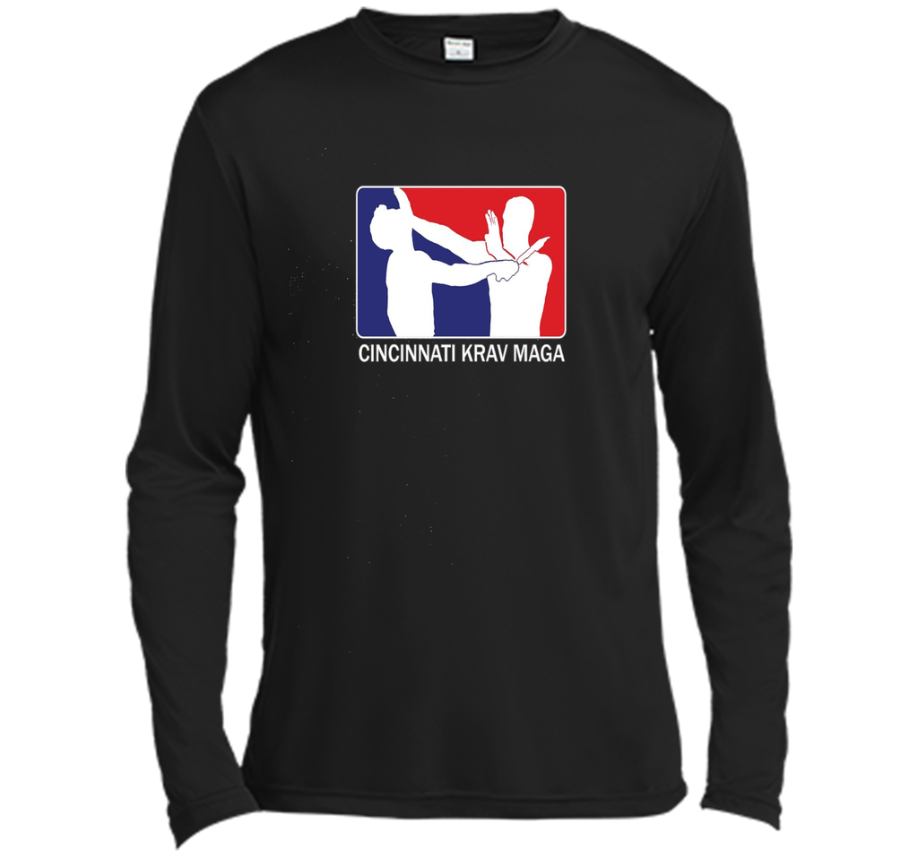 Cincinnati Krav Maga Red and Blue Logo T-Shirt