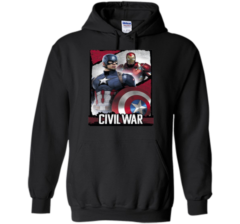 Captain America Civil War Line Graphic T-Shirt