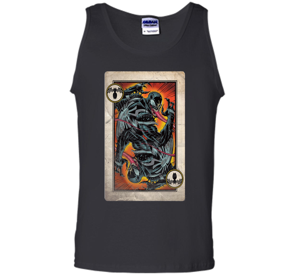 Venom Playing Card Graphic T-Shirt