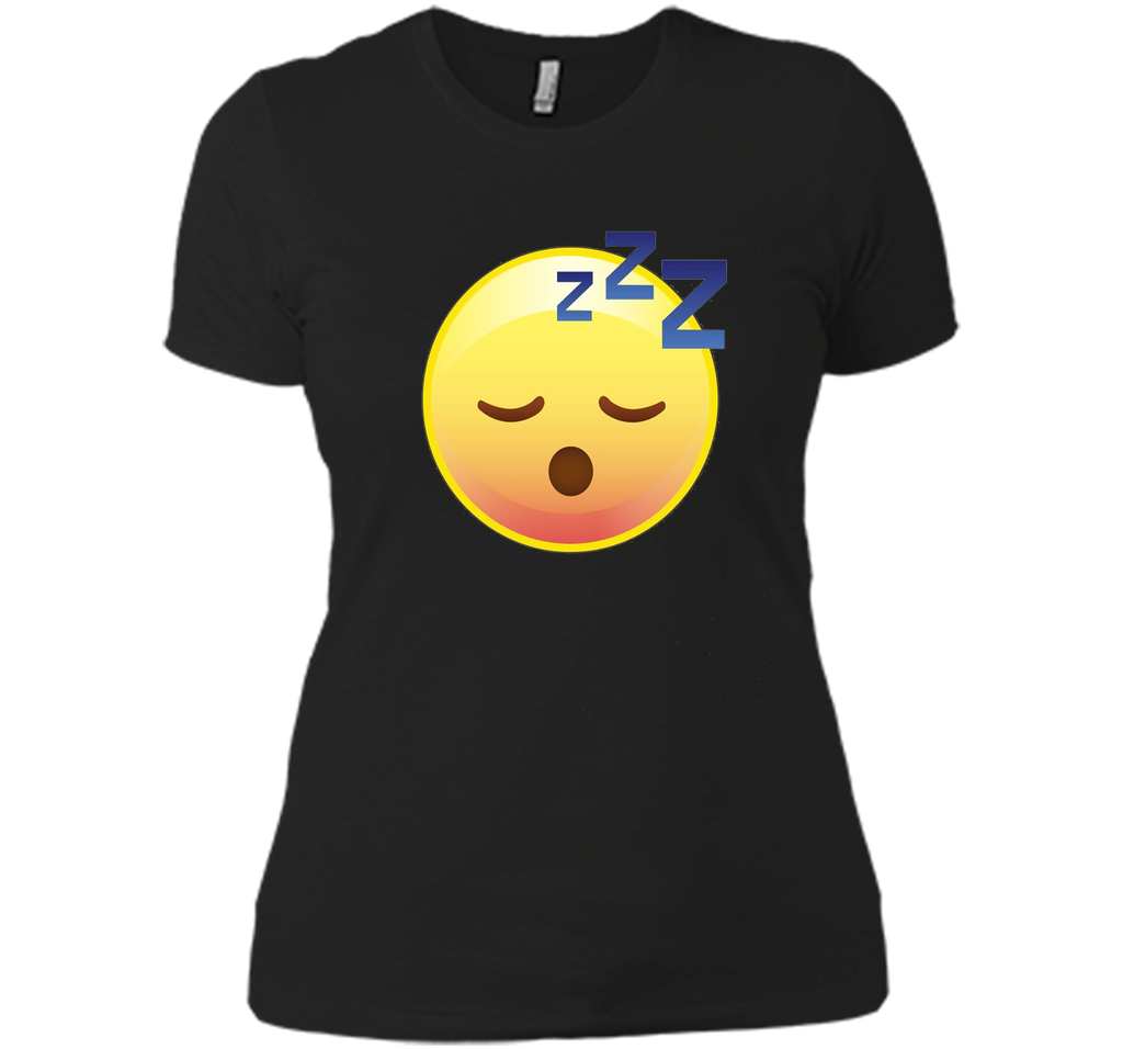 Cute Sleeping Emoji Zzz T-Shirt - Perfect for Pajamas & PJs