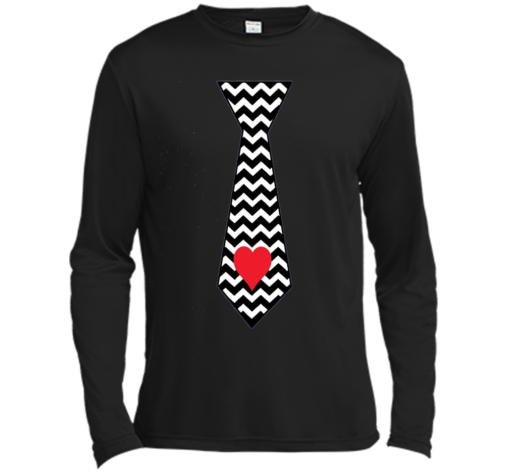 Valentines Day Gift for Men and Boys Tie T-Shirt