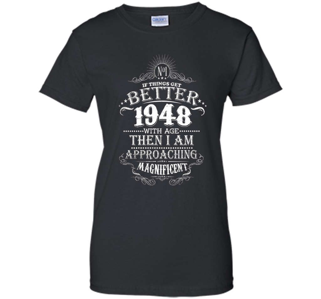 69 Years Old 1948 Vintage Awesome T-Shirt Gift Birthday