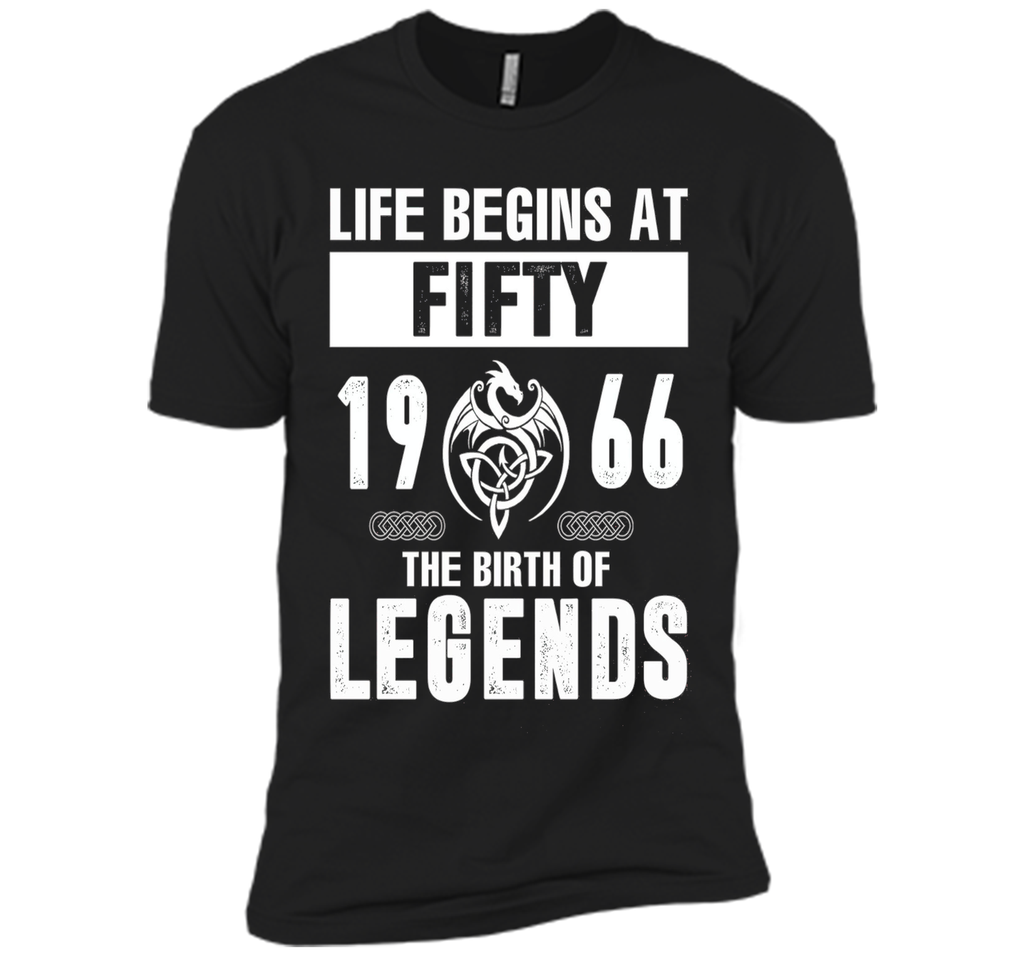 Life Begins At Fifty 1966 The Birth Of Legends T-Shirt