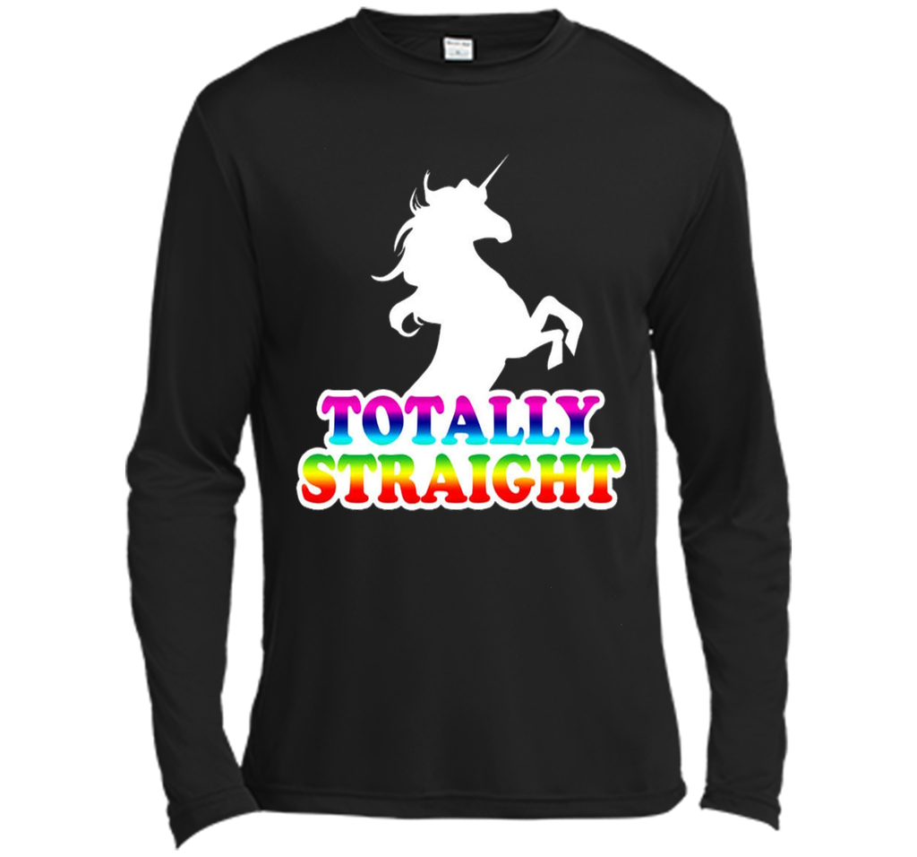 AW Fashions Totally Straight - Gay Pride Premium T-shirt