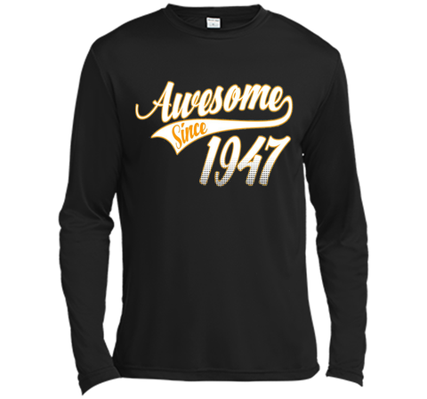 Awesome Since 1947, 69th Birthday Gift T Shirt