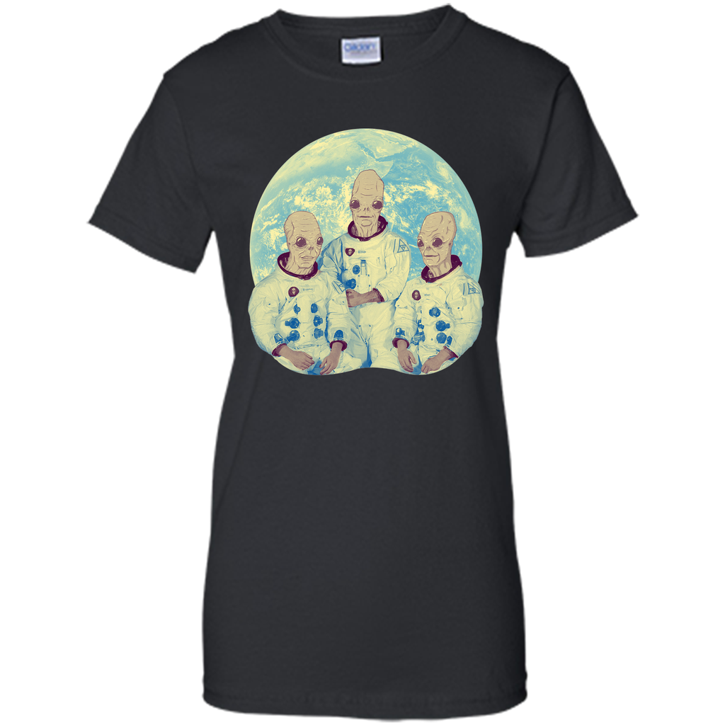 Earth Landing-Cartoon graphic T-Shirt
