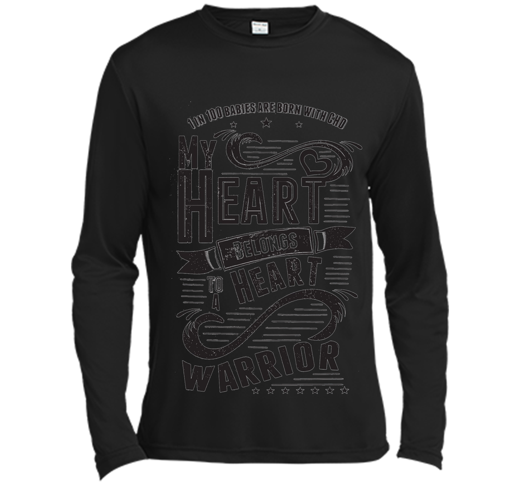 CHD Shirts - My Heart Belongs To A Heart Warrior T-Shirt