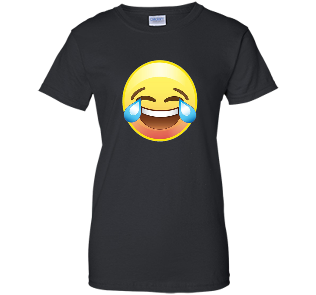 LOL Emoji Laughing Crying Happy Face T-Shirt -  Cute Gift