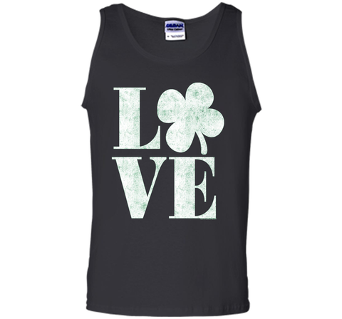 Cute Vintage Love Shamrock St. Patrick's Day Shirt