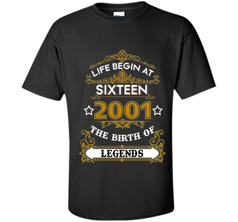 2001 The Birth Of Legends - Funny Tshirt For Man/Women cool shirt