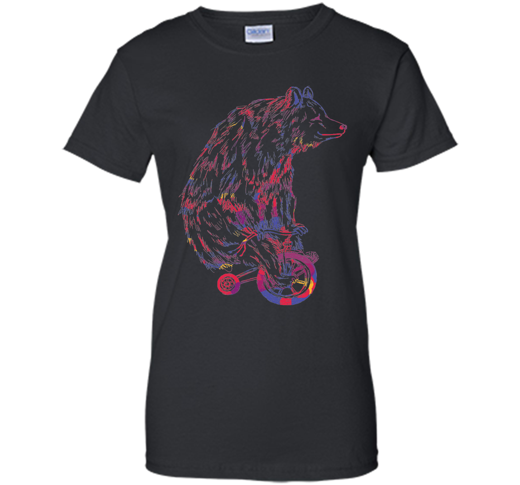 Bear Riding Bicycle T-Shirt