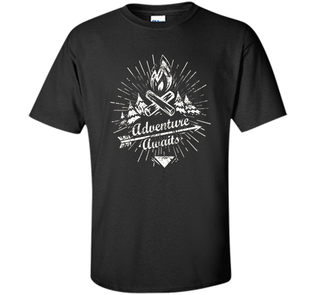 Original Adventure Awaits Explorer Distressed Vintage Shirt