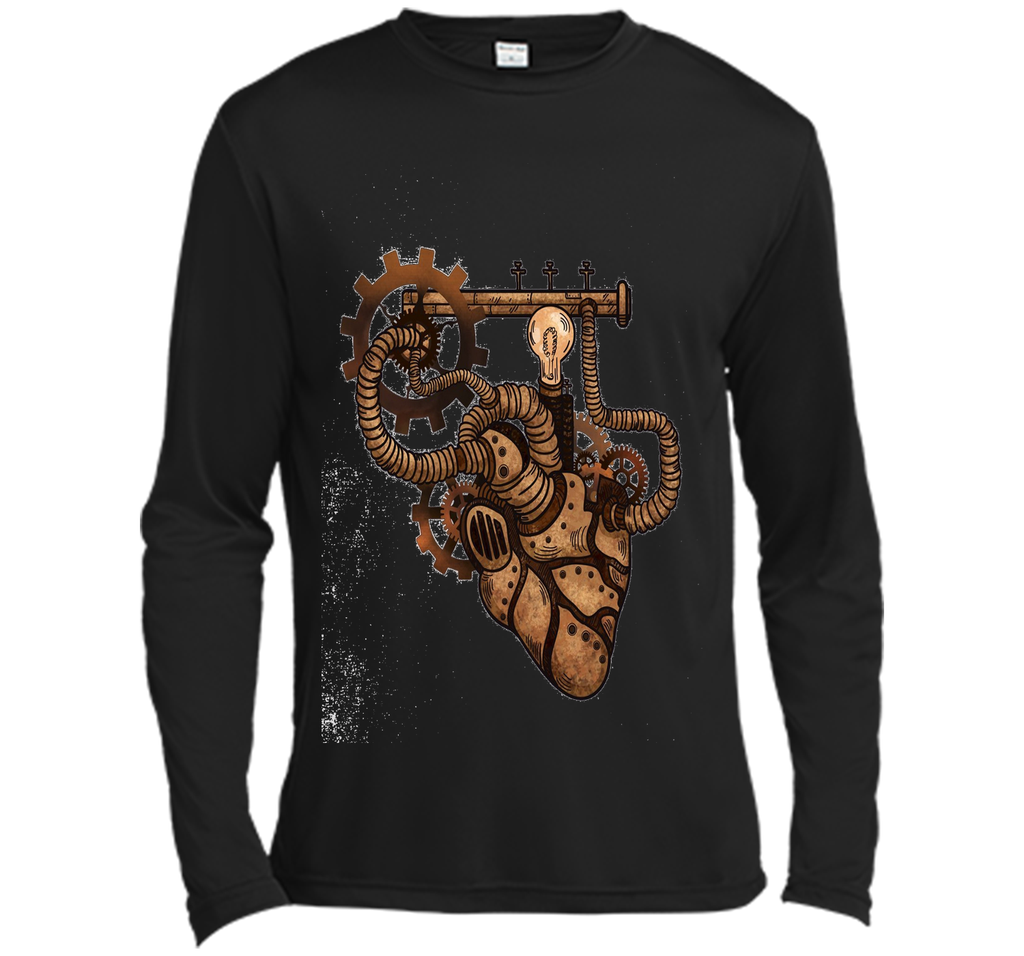 Steampunk Clothing T-Shirt Mechanical Heart
