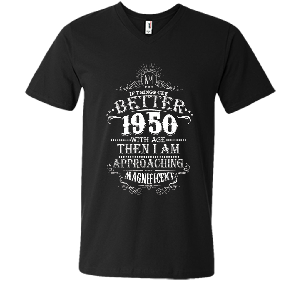 66th Years Old 1950 Vintage Awesome T-Shirt Gift Birthday