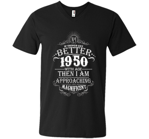 66th Years Old 1950 Vintage Awesome T-Shirt Gift Birthday