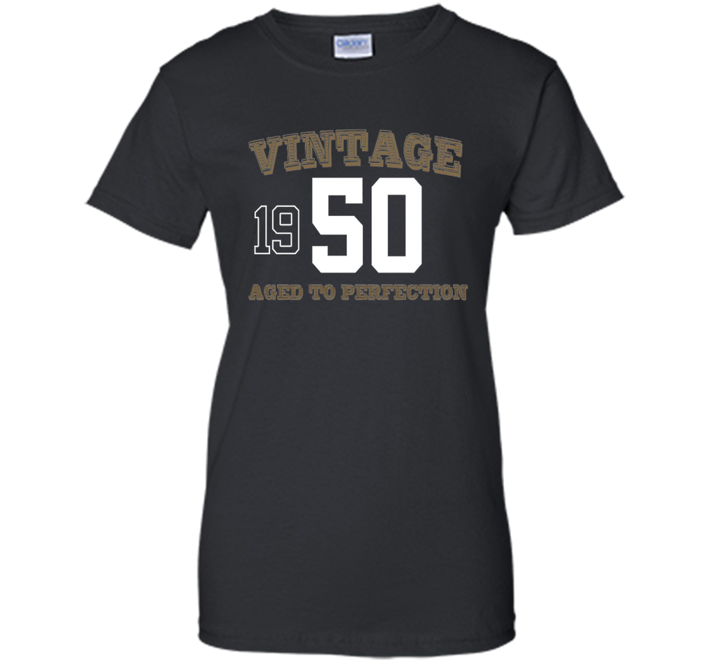 Vintage 1950 Perfect Aged Shirt. 66th Birthday Gift T-Shirt