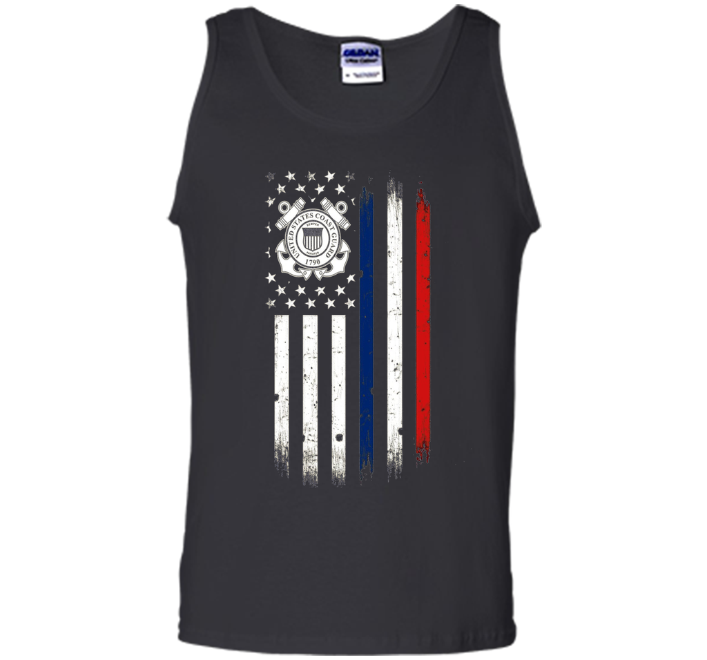 US Coast Guard American Flag Tshirt cool shirt