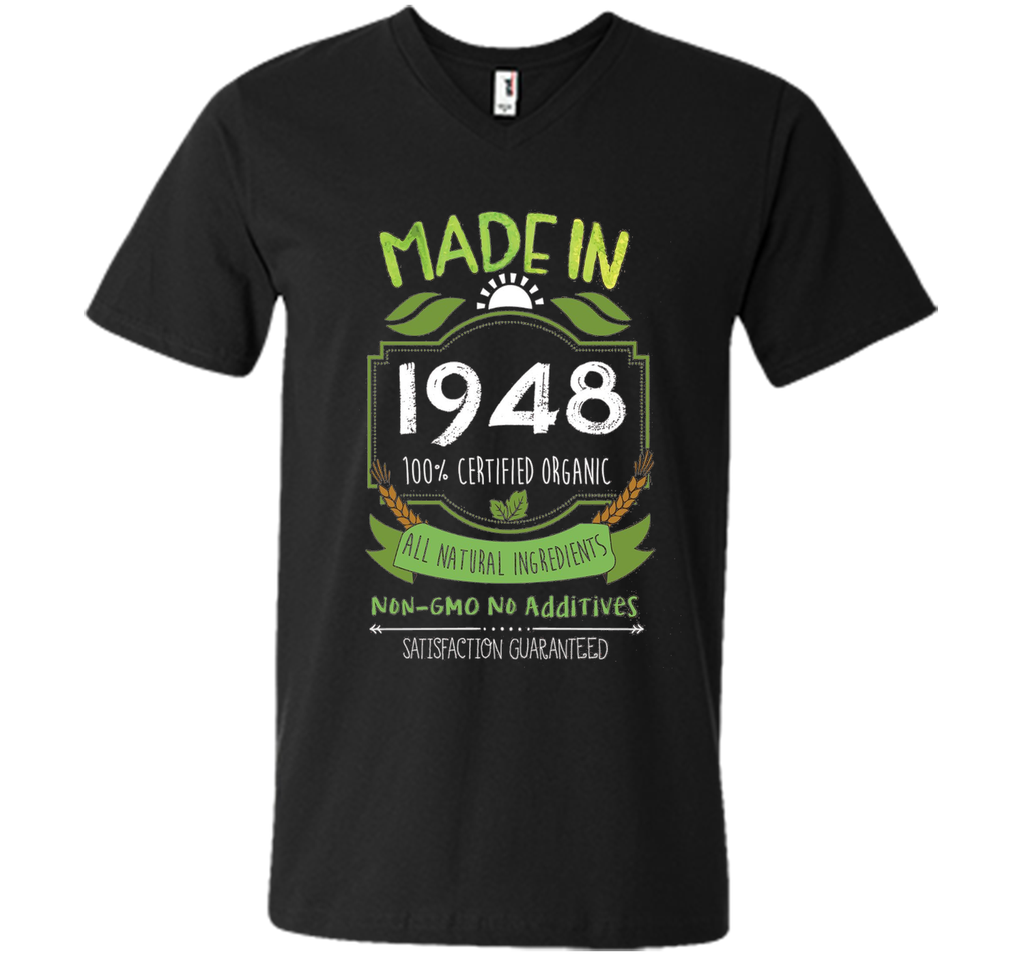 Made In 1948 Organic 68th Birthday 68 Years Old Gift T-Shirt