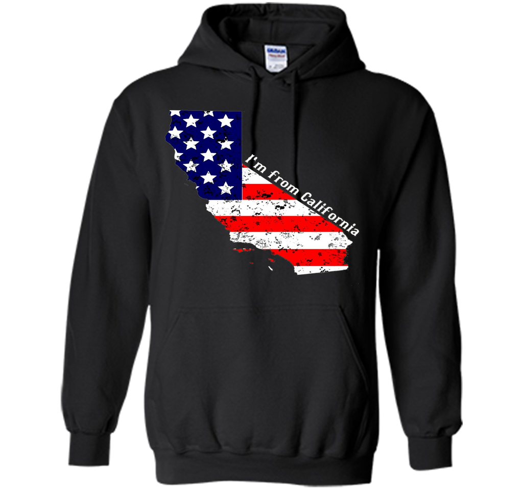 Proud of California-US flag Independence day Tshirt