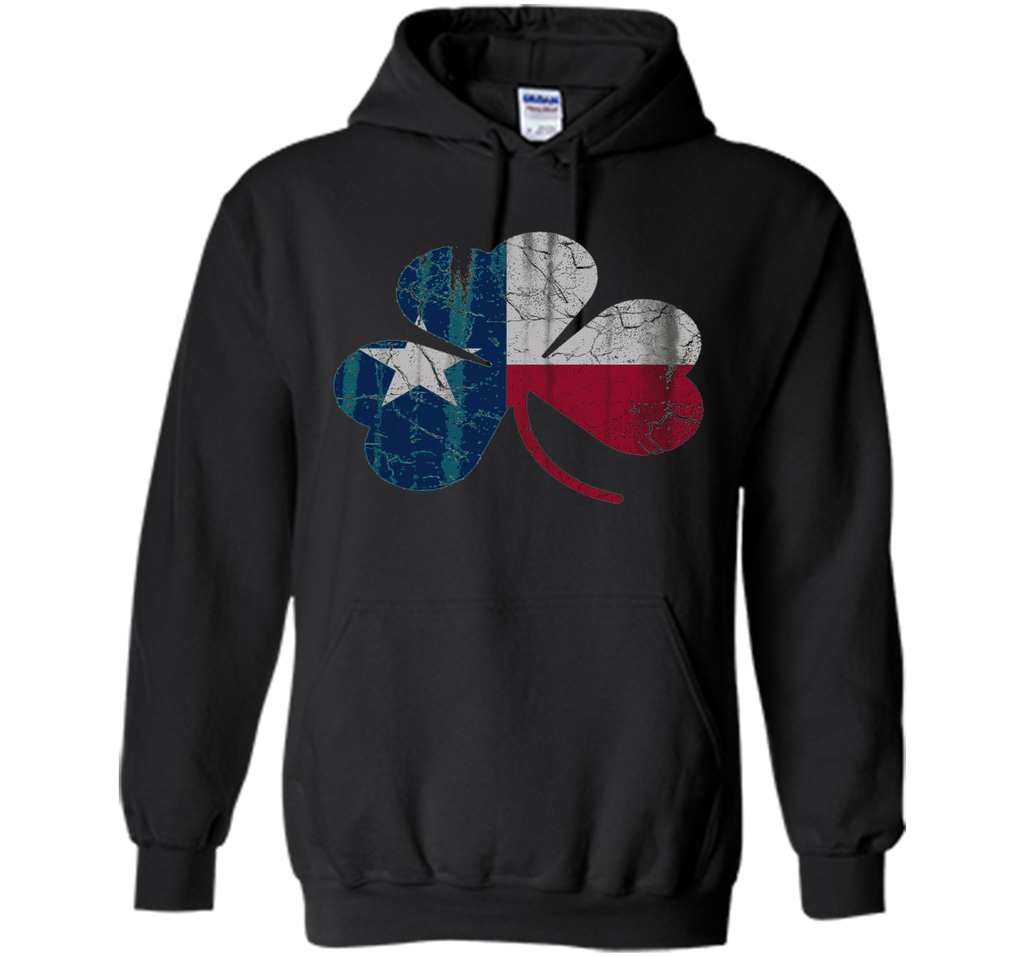 Irish Flag of Texas Shamrock Shirt