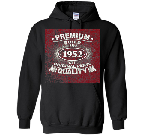 64 Years Old Build In 1952 Birthday Distressed Gift T-Shirt
