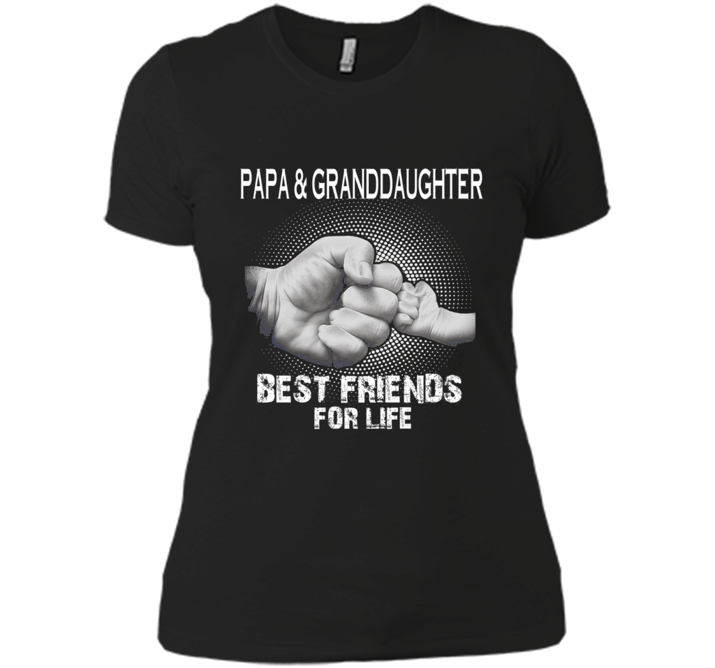 Papa and Granddaughter Best Friends For Life T Shirt