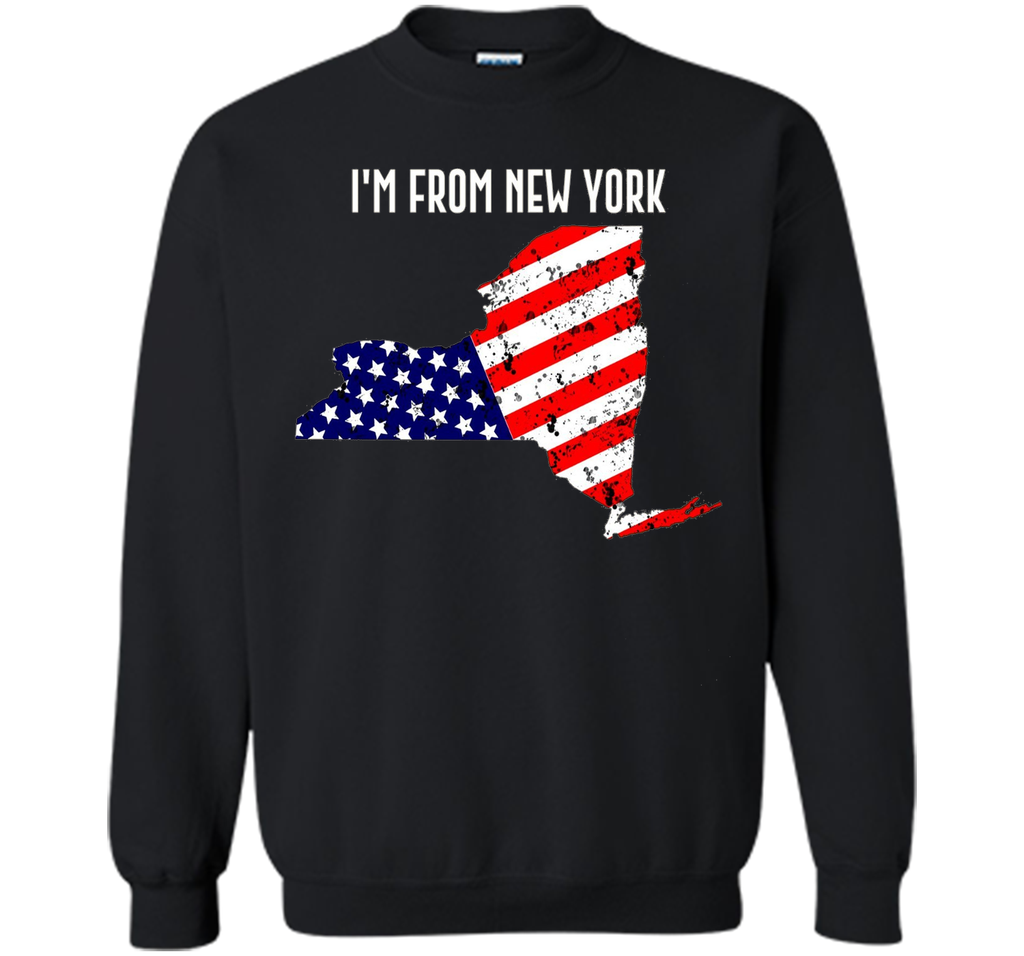 Proud of New York  USA flag Independence day Tshirt
