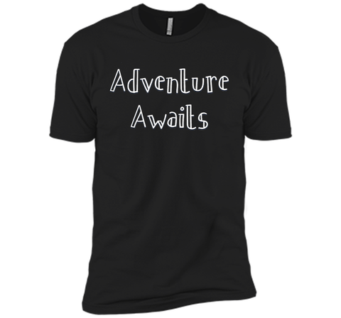 Adventure Awaits Motivational Hiking T Shirt
