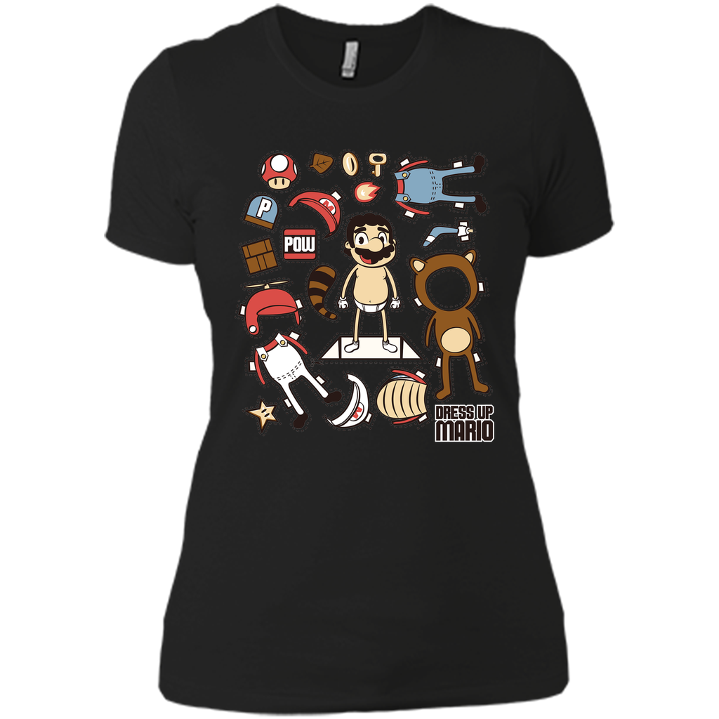 Dress up Mario - Cartoon graphic T-Shirt