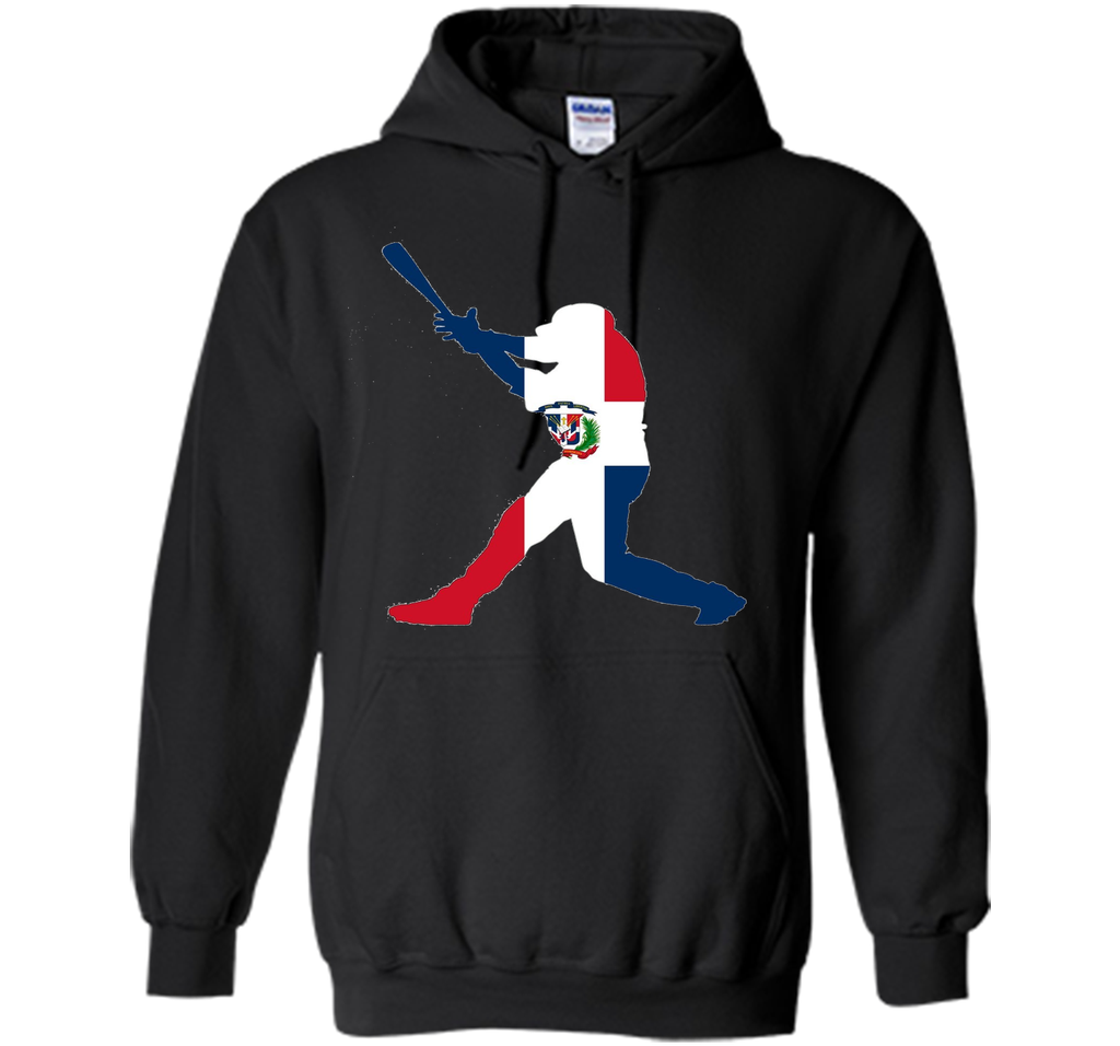 Dominican Republic Baseball Flag Shirt